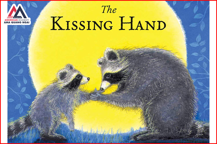 Bìa sách "The kissing hand"