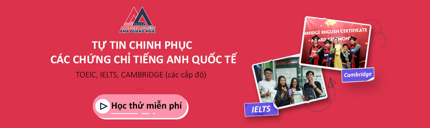 Chứng chỉ tiếng Anh quốc tế