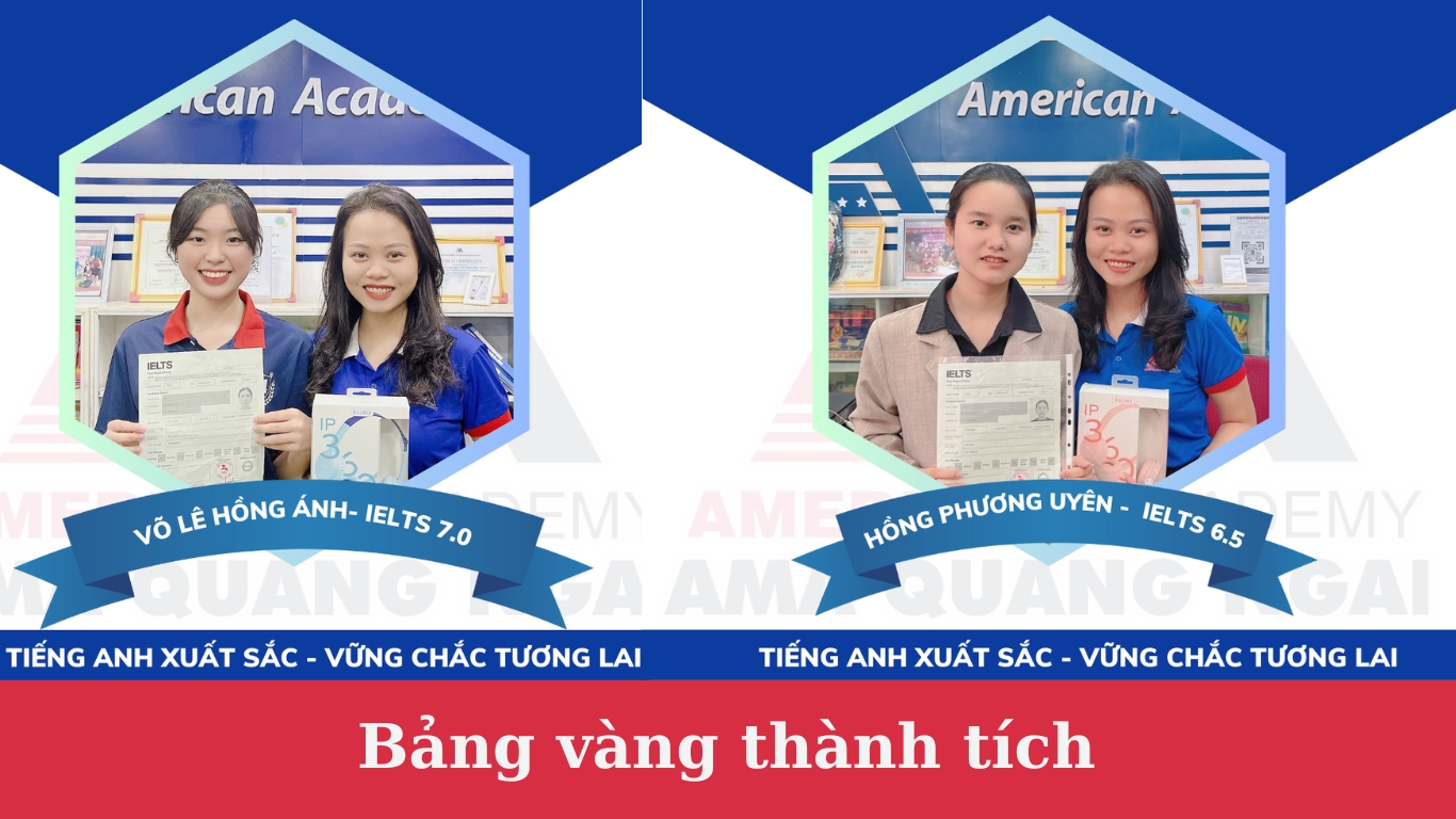 Trung tâm IELTS Quảng Ngãi chất lượng - Anh ngữ AMA 