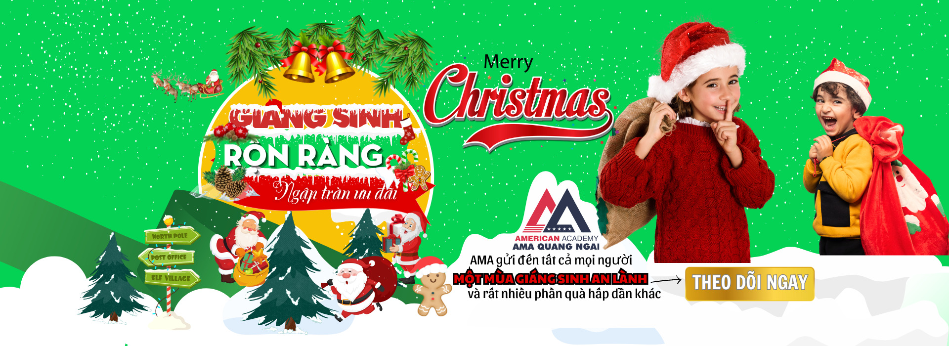 trung tâm anh ngữ quảng ngãi AMA gửi đến tất cả mọi người