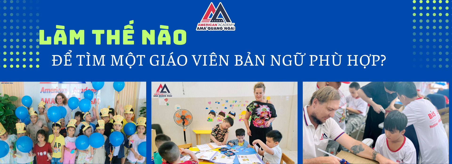 học tiếng Anh với giáo viên bản ngữ