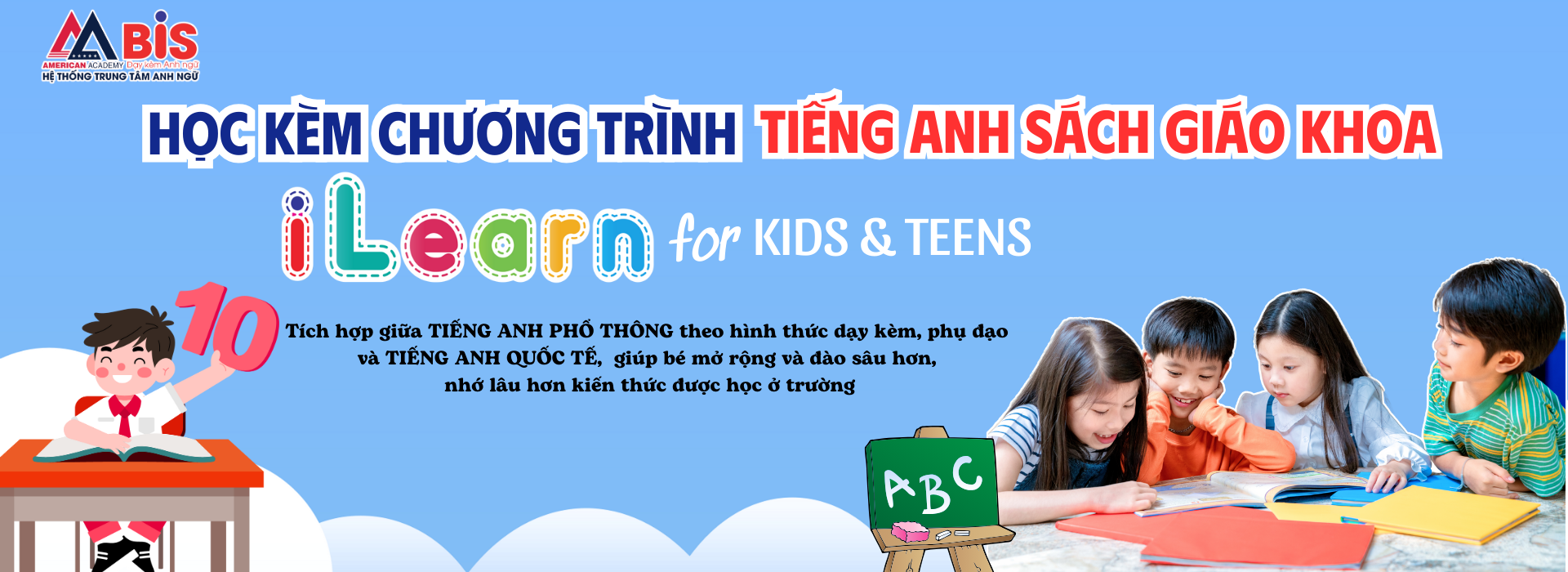 Chương Trình Học AMA x BIS: Giải Pháp Tiếng Anh Toàn Diện Cho Con