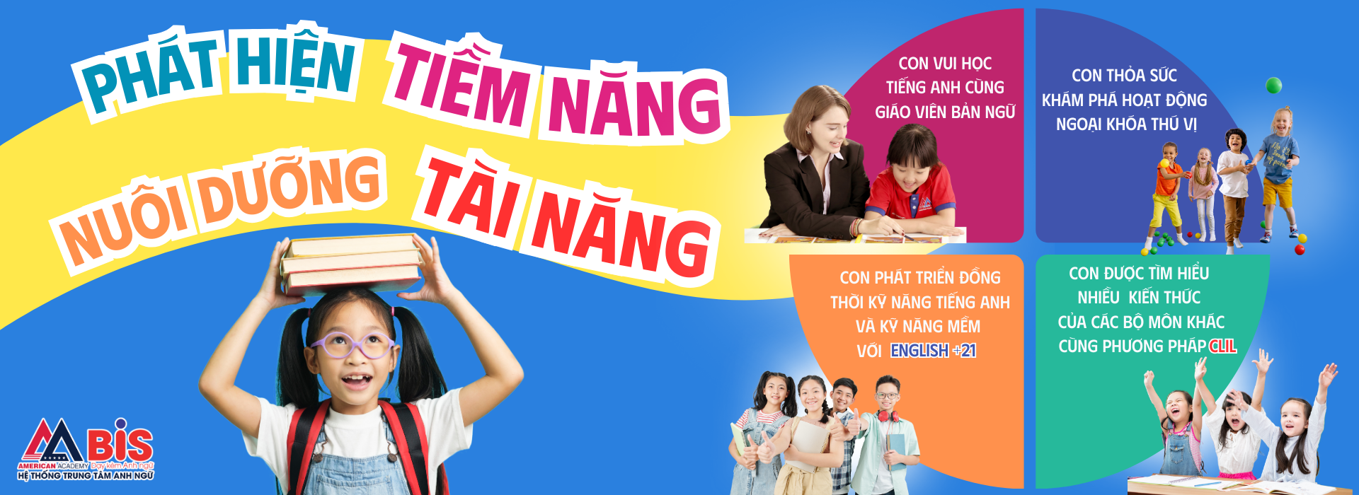 Chương Trình Học AMA x BIS: Giải Pháp Tiếng Anh Toàn Diện Cho Con