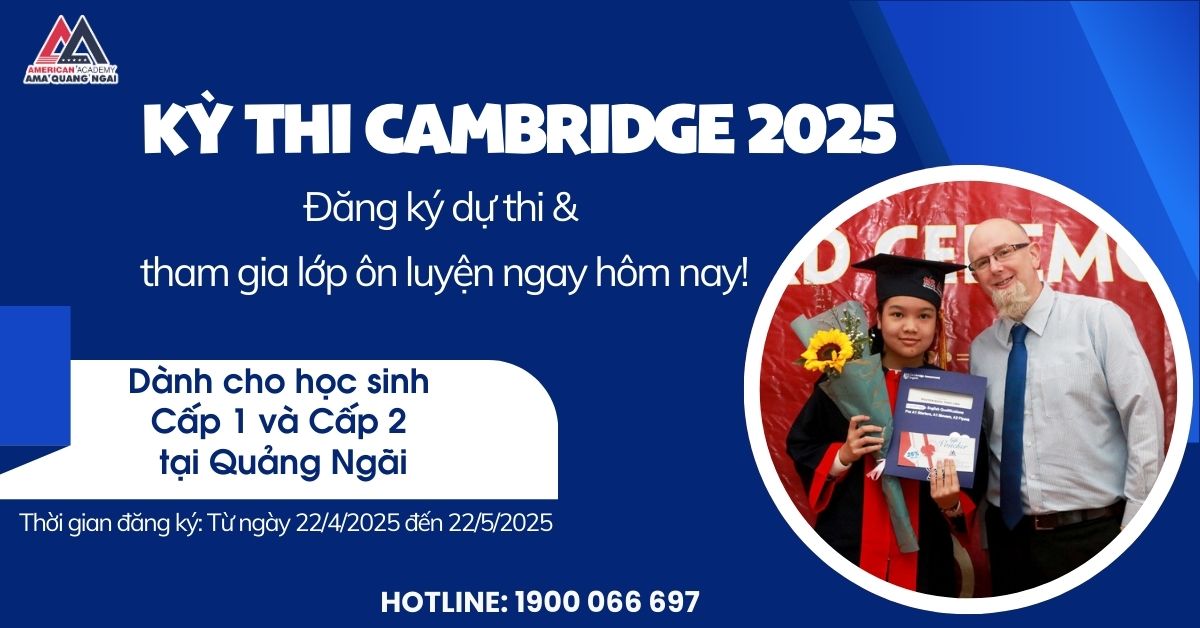 Ky thi Cambridge 2025