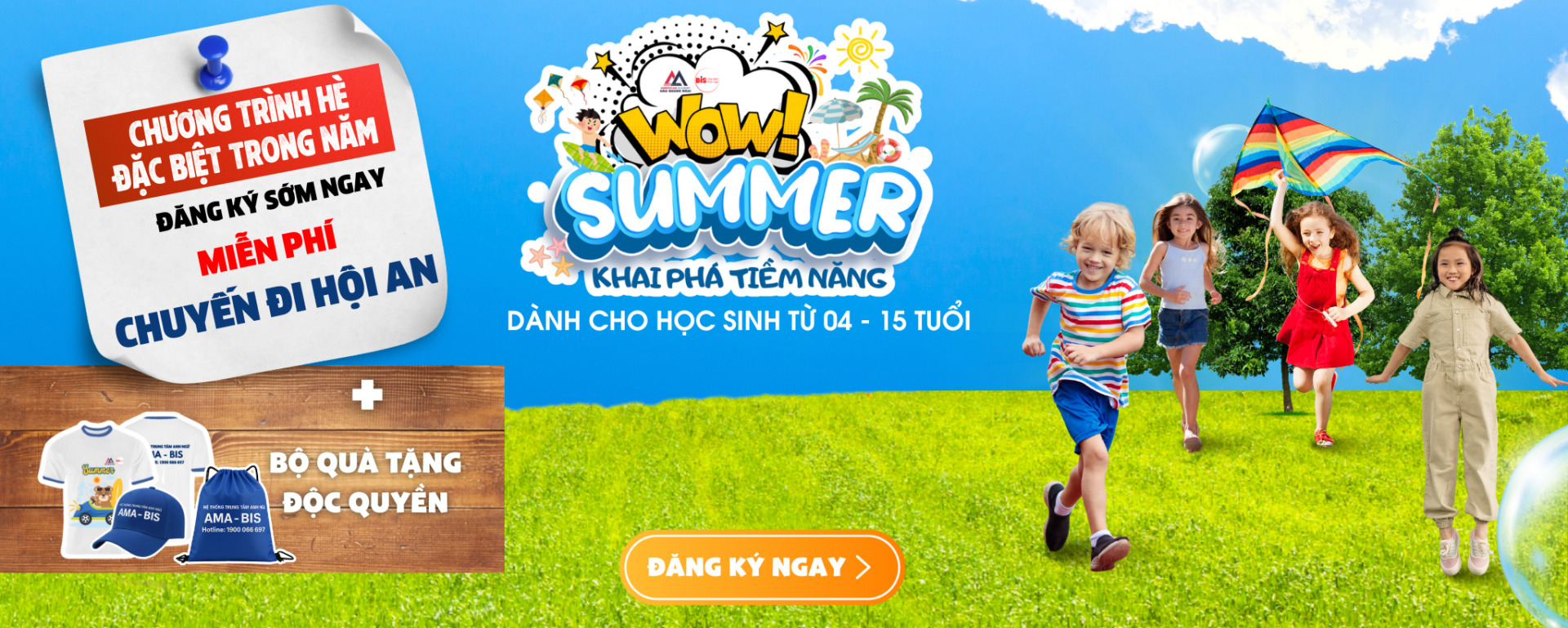 Banner chương trình Summer 2025