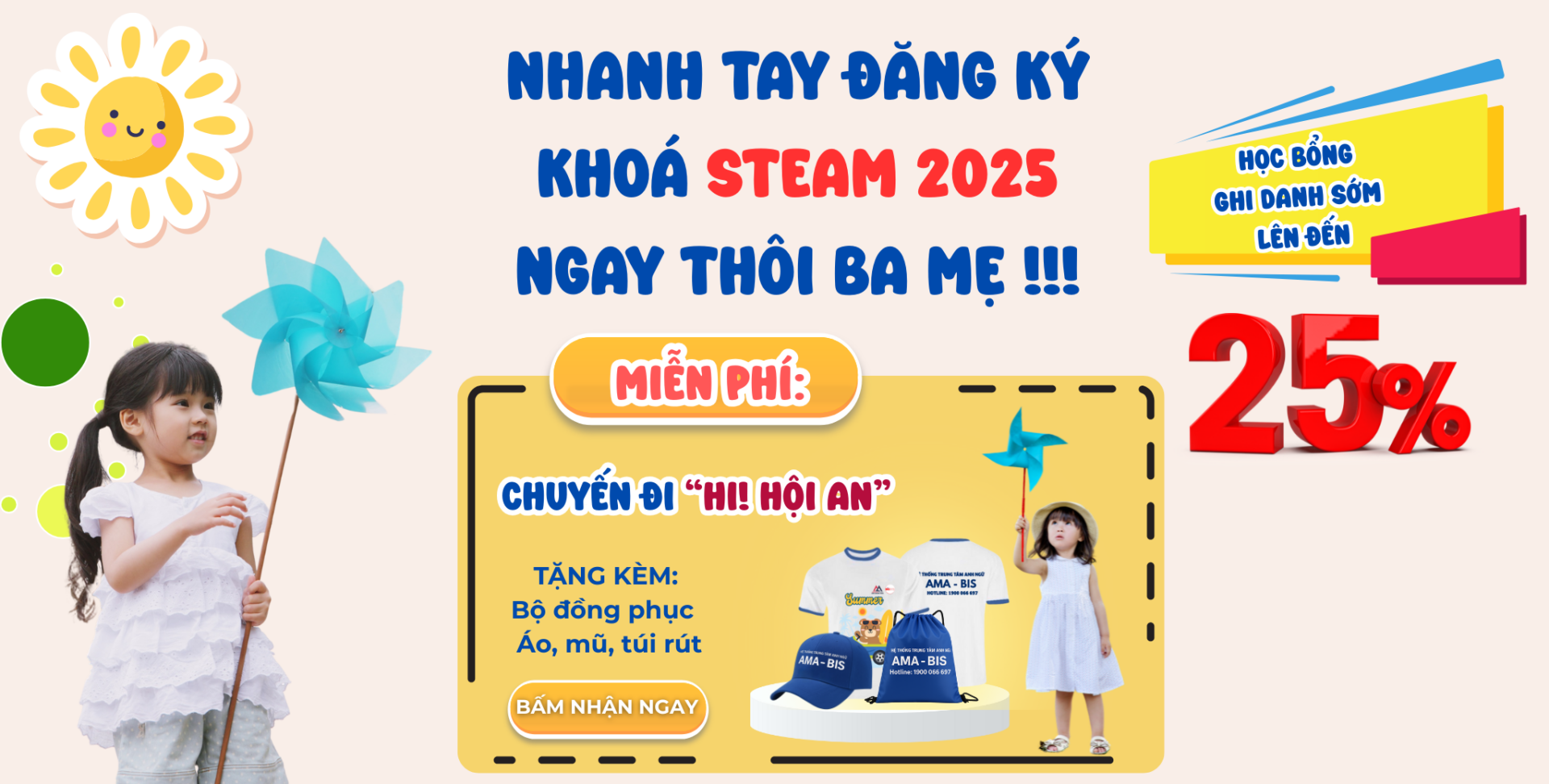 Học bổng ghi danh sớm