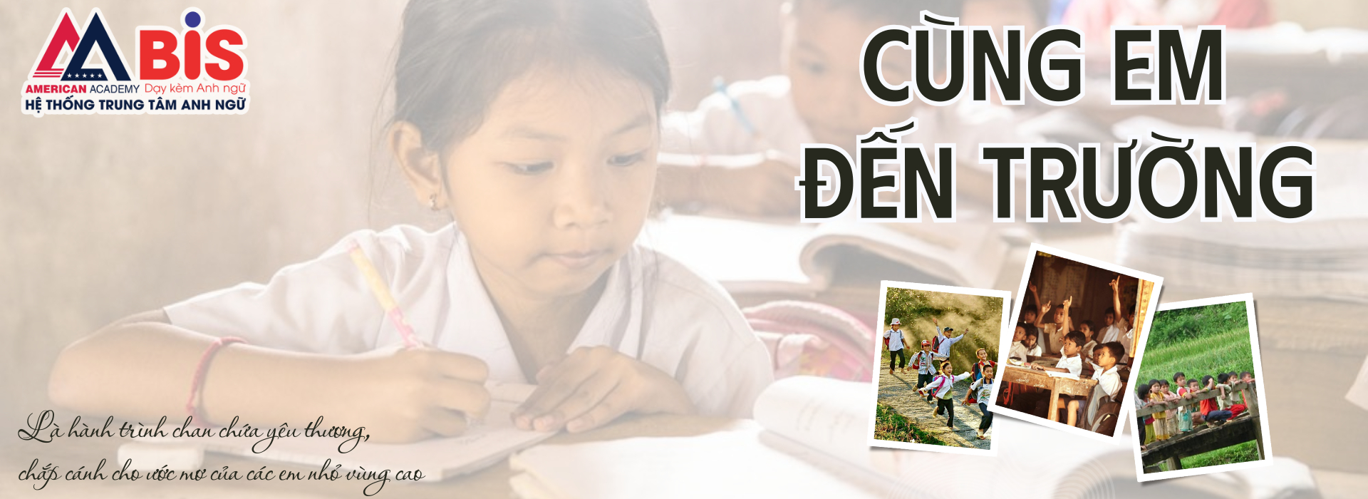 Dự án Cùng em đến trường 2025