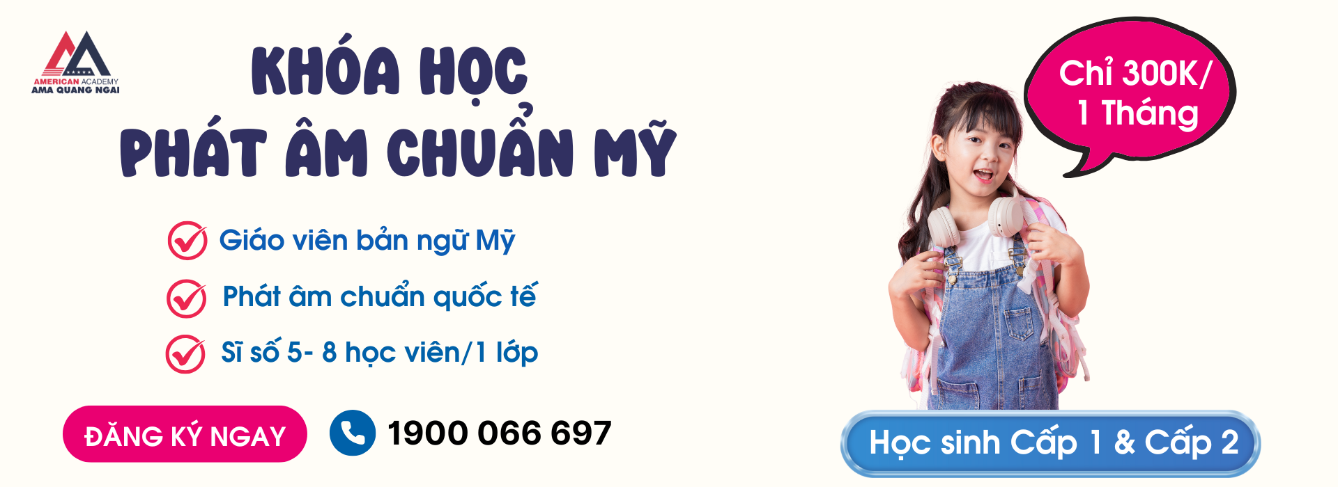 AMA Quang Ngai - Phat am chuan My