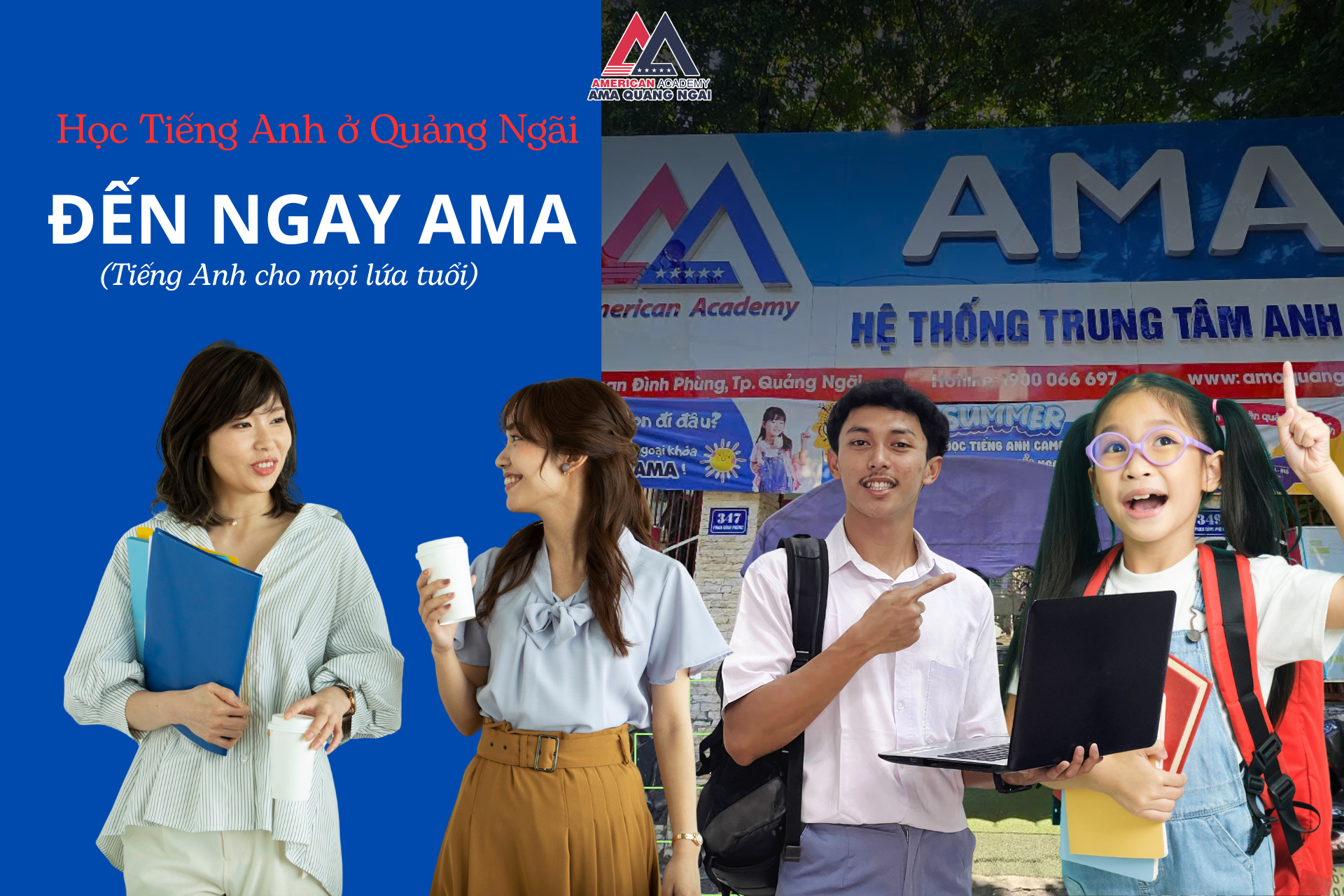 Học tiếng Anh ở Quảng Ngãi