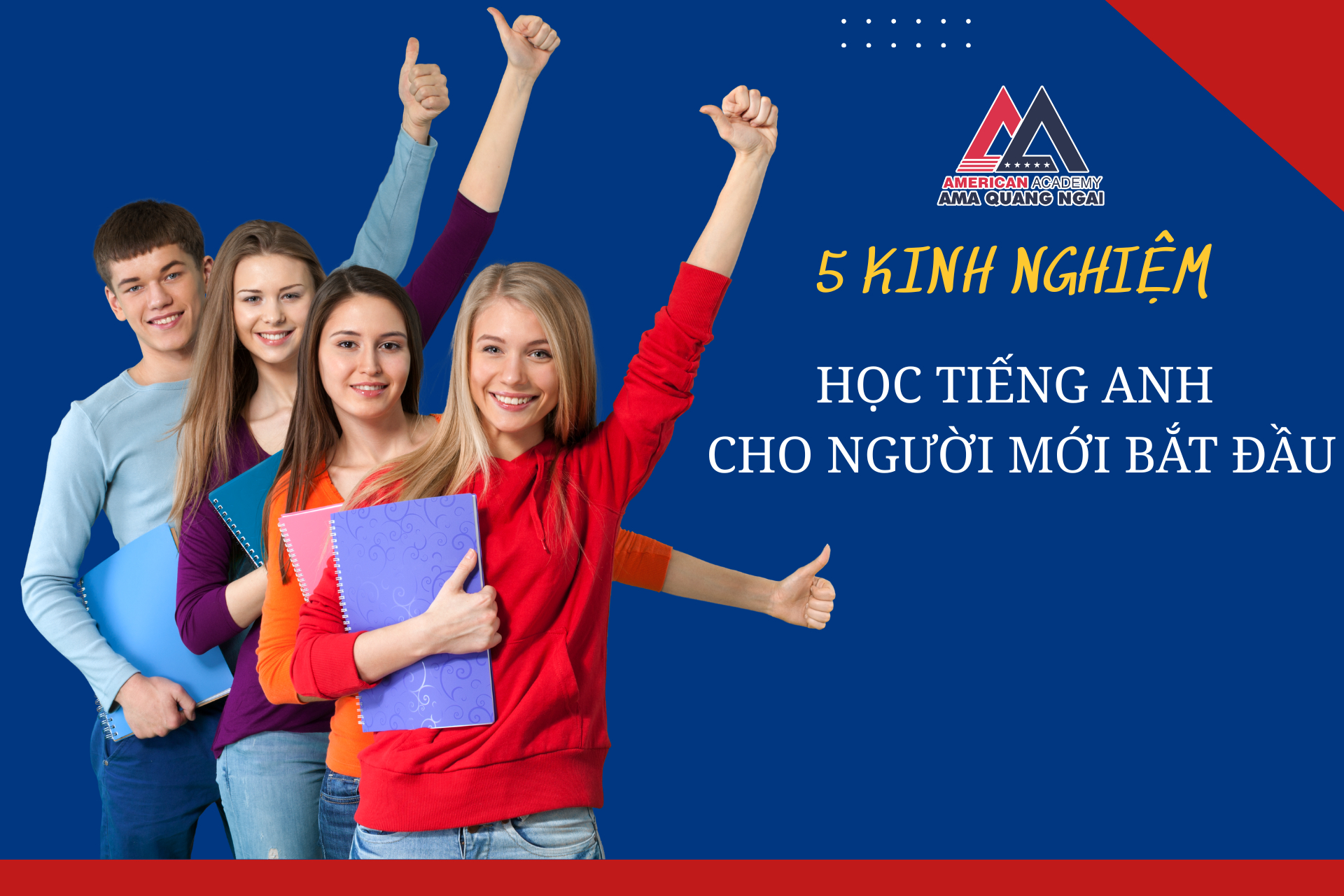 5 kinh nghiệm học tiếng Anh cho người mới bắt đầu nên biết