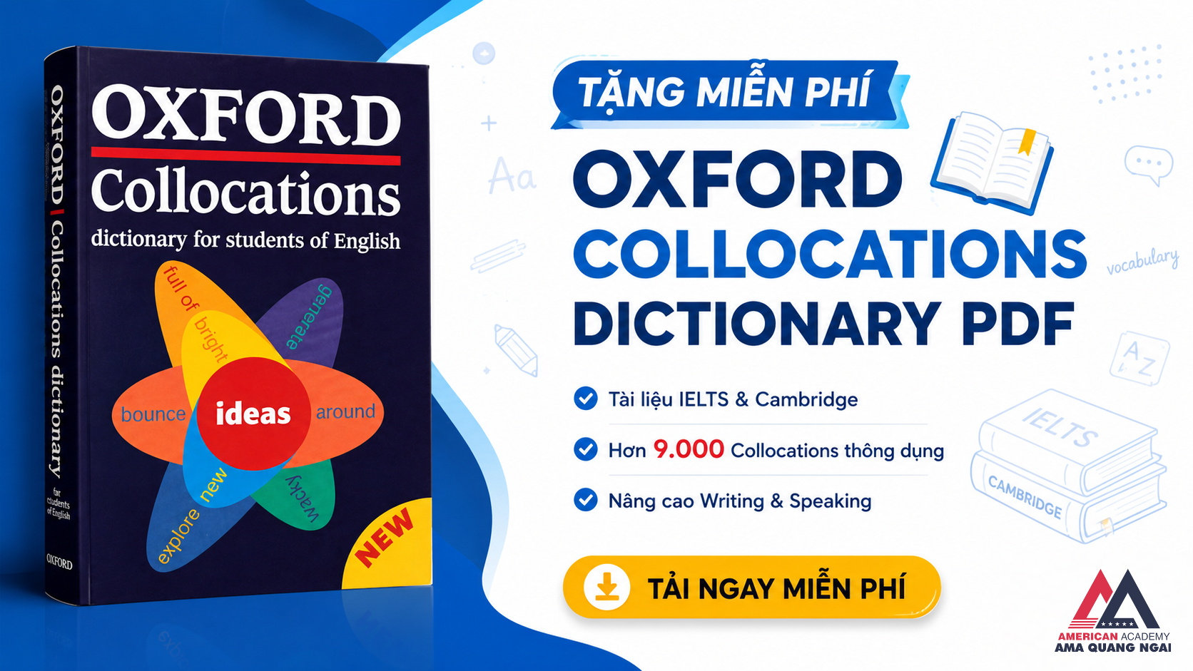Oxford Collocations Dictionary PDF miễn phí