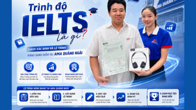 Cách Xác Định Và Lộ Trình Nâng Band Điểm Tại AMA Quảng Ngãi